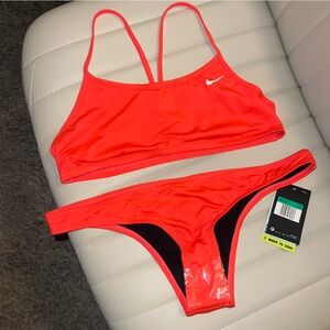 Nike Women's Bright Red Bikini Set